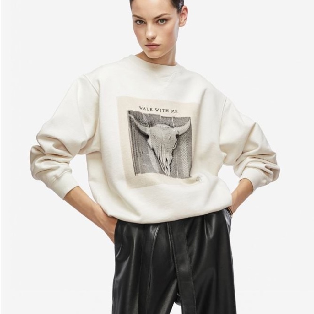 Anine Bing Ramona Walk With Me sweatshirt